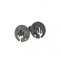 Stainless Steel Stud Earring, 304 Stainless Steel, Vacuum Ion Plating, fashion jewelry & for woman 10mm 