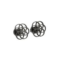 Stainless Steel Stud Earring, 304 Stainless Steel, Vacuum Ion Plating, fashion jewelry & for woman 11mm 