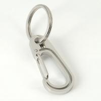 Stainless Steel Key Clasp, 304 Stainless Steel, portable & Unisex, original color, 65mm 
