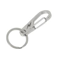 Stainless Steel Key Clasp, 304 Stainless Steel, durable & Unisex, original color, 65mm 