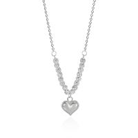 Sterling Silver Jewelry Necklace, 925 Sterling Silver, for woman, silver color Approx 15.75 Inch 