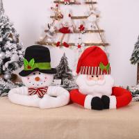Décoration de Noël suspendus, Tissu gratté, fait à la main, Mignon & styles différents pour le choix, Vendu par PC