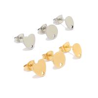 Stainless Steel Earring Drop Component, 304 Stainless Steel & DIY & for woman 