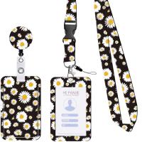 ABS Plastic Lanyard Card Holder, with Polyester Cord, portable & Unisex 