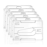 Plástico PC Portatarjetas, Portátil & unisexo & transparente & impermeable, 87x60mm, Vendido por UD