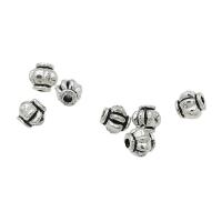 Zinc Alloy Jewelry Beads, Lantern, antique silver color plated, DIY, 4mm, Approx 