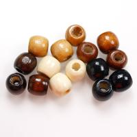 Gefärbtes Holz Perlen, Ahorn, Eimer, DIY & verschiedene Größen vorhanden, keine, ca. 1000PCs/Tasche, verkauft von Tasche