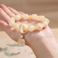 Bodhi Buddhist Beads Bracelet, Carved, fashion jewelry & for woman, 10-12mm 