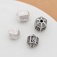 Sterling Silver Spacer Beads, 925 Sterling Silver, plated 