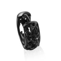 Titanium Steel Huggie Hoop Earring, plated, fashion jewelry & Unisex 