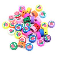 Polymer Clay Jewelry Beads, Round, DIY 10mm, Approx 1000/Bag 