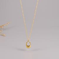 Stainless Steel Jewelry Necklace, 316L Stainless Steel, with 6cm extender chain, Vacuum Ion Plating, fashion jewelry & for woman, golden Approx 40 cm 