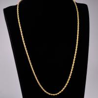 Halskette, 316 L Edelstahl, mit Verlängerungskettchen von 5cm, Vakuum-Ionen-Beschichtung, Modeschmuck & für Frau, goldfarben, Länge:ca. 40 cm, verkauft von PC
