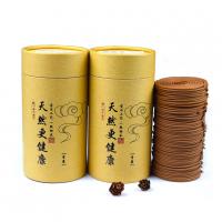 Natural Perfume Coil Incense, handmade, for home and office, 70mm 