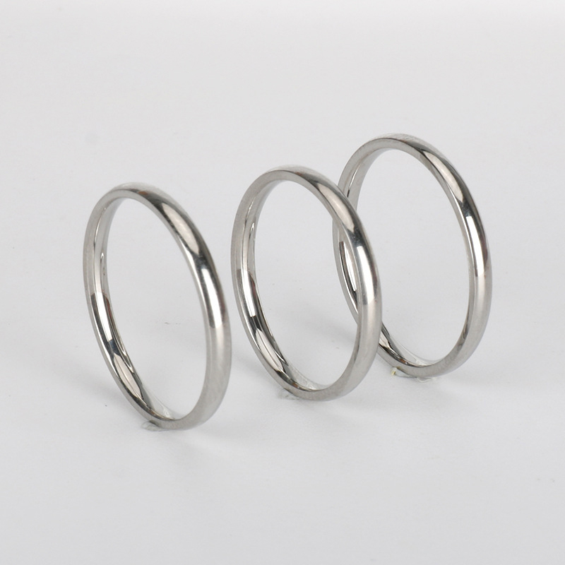 304 Edelstahl Ring Set, Vakuum-Ionen-Beschichtung, drei Stücke & unisex & verschiedene Größen vorhanden, keine, Größe:6-10, verkauft von setzen