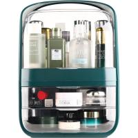 ABS Kunststoff Kosmetische Aufbewahrungsbox, mit PC Kunststoff, Tragbar & verschiedene Größen vorhanden, grün, verkauft von PC
