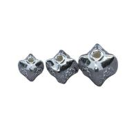 Sterling Silver Spacer Beads, 925 Sterling Silver, Square, DIY 