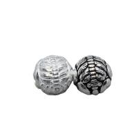 Sterling Silver Spacer Beads, 925 Sterling Silver, Round, DIY 