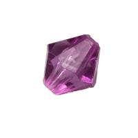 Transparent Acrylic Beads, Rhombus, injection moulding, DIY & faceted 10.44mm, Approx 