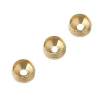 Brass Cabochon Settings, Round, plated, DIY Approx 