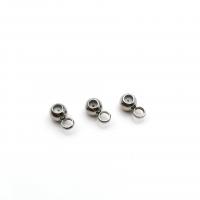 304 Stainless Steel Stopper Beads, DIY original color 