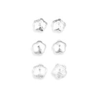 Perles intercalaires en argent , Argent sterling 925, poli, styles différents pour le choix, couleur originale Environ 2.5mm, Vendu par PC