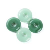 Joyas de piedras preciosas colgante, Donut, pulido, imitación jade & diverso tamaño para la opción, más colores para la opción, Vendido por UD