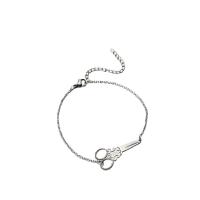 Titanium Steel Bracelet & Bangle, Scissors, Adjustable & fashion jewelry & for woman 