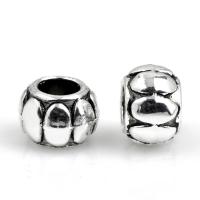 Zinc Alloy European Beads, Lantern, silver color plated, DIY Approx 