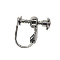 Stainless Steel Clip On Earring Finding, 304 Stainless Steel, Adjustable, original color 