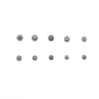 Sterling Silber Perlenkappen, 925er Sterling Silber, poliert, verschiedene Größen vorhanden & verschiedene Stile für Wahl, originale Farbe, verkauft von PC