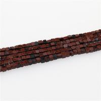 Бусины из камня махагон-обсидиан, коричневато-красный обсоди, Квадратная форма, полированный, DIY, коричневый длина:Приблизительно 15.35 дюймовый, Приблизительно 86ПК/Strand, продается Strand