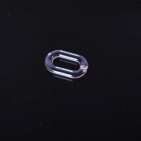 Acrylic Linking Ring, AB color plated, DIY 