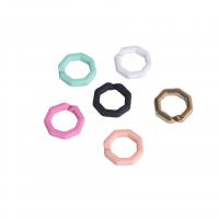 Акриловые Связывание кольцо, Акрил, покрыт лаком, DIY, Много цветов для выбора, 25mm, 200ПК/сумка, продается сумка