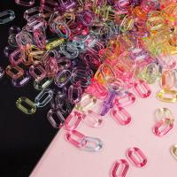 Акриловые Связывание кольцо, Акрил, покрыт лаком, DIY & разные стили для выбора, Много цветов для выбора 200ПК/сумка, продается сумка
