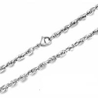 Сталь титан цепь Ожерелье, полированный, различной длины для выбора & DIY & Мужская & разный размер для выбора, оригинальный цвет, продается PC