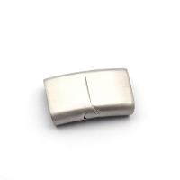 Rectangle Stainless Steel Magnetic Clasp, 316 Stainless Steel, plated Inner Approx 16mm 