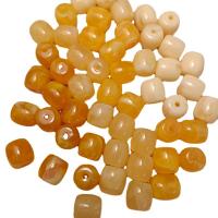 Zweifarbige Acryl Perlen, Eimer, Epoxidharzklebstoff, Nachahmung Bienenwachs & DIY, keine, 12x12mm, ca. 380PCs/Tasche, verkauft von Tasche