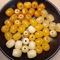 Zweifarbige Acryl Perlen, Eimer, Epoxidharzklebstoff, Nachahmung Bienenwachs & DIY, keine, 14x15mm, ca. 240PCs/Tasche, verkauft von Tasche