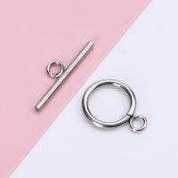 Stainless Steel Toggle Clasp, 304 Stainless Steel, 2 pieces & DIY original color 