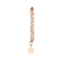 Zinc Alloy Ear Chain, Star, plated, fashion jewelry & for woman 50mm 