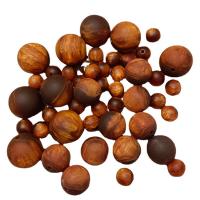 Resin Jewelry Beads, Round, epoxy gel, DIY & matte, coffee color 