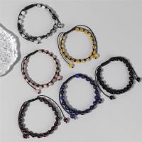 Gemstone Bracelets, with Polyester Cord & Unisex Approx 7-8.6 Inch 