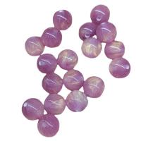Resin Jewelry Beads, Round, epoxy gel, DIY & imitation cats eye 10mm, Approx 
