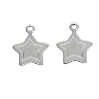 Stainless Steel Star Pendant, 304 Stainless Steel, polished, Unisex & hollow Approx 
