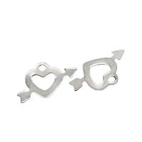 Stainless Steel Heart Pendants, 304 Stainless Steel, polished, Unisex & hollow Approx 