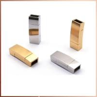 Titanstahl Magnetverschluss, plattiert, verschiedene Stile für Wahl, keine, 6mm, Bohrung:ca. 3mm, verkauft von PC