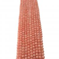 Mashan Jade Perle, rund, Spritzlackierung, DIY & verschiedene Größen vorhanden, Kirsche Quarz, Länge:ca. 40 cm, verkauft von Strang