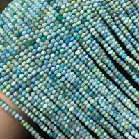 Bolas turquesas sintéticos, Azul sintético turquesa, pulido, Bricolaje & facetas, azul, 2x3mm, longitud:aproximado 38 cm, Vendido por Sarta