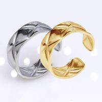 Stainless Steel Finger Ring, 304 Stainless Steel, Vacuum Ion Plating, fashion jewelry & for woman 7mm 